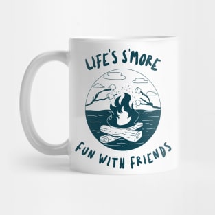 Camping Adventures Life's S'more Fun With Friends Mug